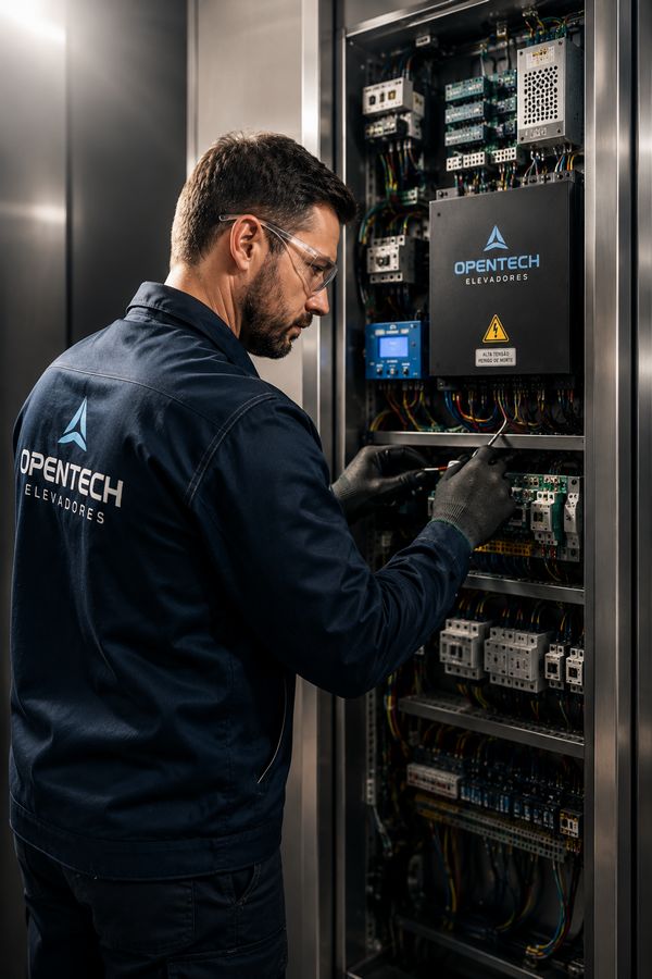 Opentech Elevadores e Escadas Rolantes em Manaus - Assistência Técnica em Elevadores